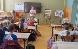 Galeria aktualności Warsztaty pszczelarskie w klasach I-III 1