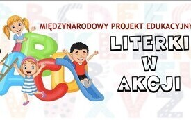 literki w akcji plakat
