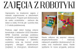 Zajęcia z robotyki