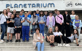 Klasa IV z wizyta w Planetarium w Olsztynie