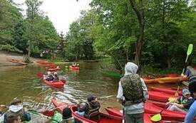 Wodowanie kajak&oacute;w