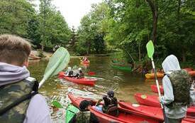 Wodowanie kajak&oacute;w