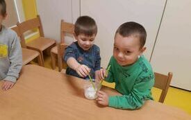 Bartek i Szymcio i ich piana.