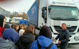 Praktyczne spotkanie z kierowcą Targor Truck.