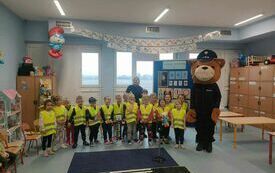 Grupowe zdjęcie ,,Smerf&oacute;w''.