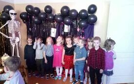 Biedronki podczas wr&oacute;żb.