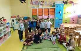 Andrzejki w grupie Biedronek.