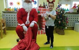 Wojtek z Mikołajem.