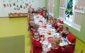 Poczęstunek z okazji  Mikołajek