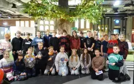 2 - uczniowie klasy IV, V i VI w Miniciti  Warszawa