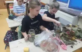 Kolorowa  jesień w klasach 1-3 4