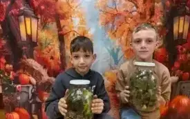 Kolorowa  jesień w klasach 1-3 8