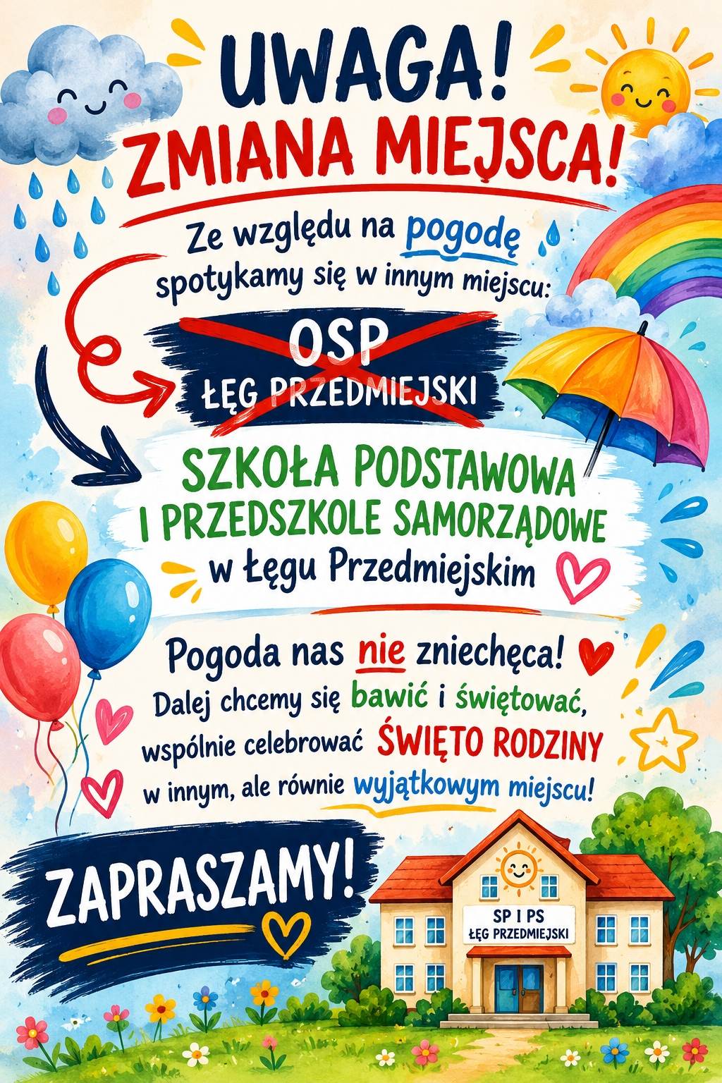 Zdjęcie do Zmiana miejsca - Święto Rodziny