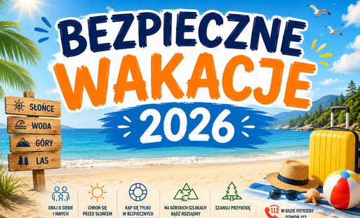 Zdjęcie do Bezpieczne wakacje