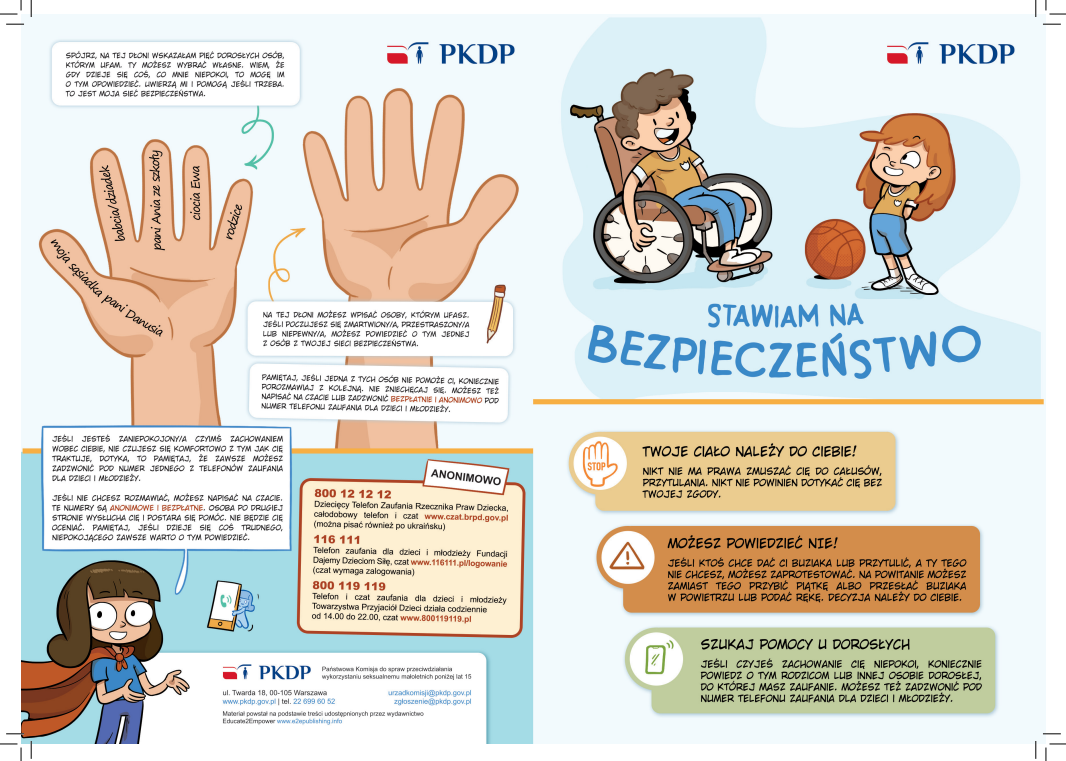 Zdjęcie do Materiały informacyjno-edukacyjne dotyczące bezpieczeństwa dzieci i młodzieży podczas letniego wypoczynku
