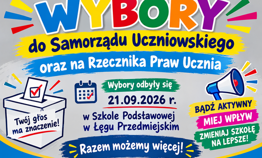 Zdjęcie do Wybory do Samorządu Uczniowskiego i na Szkolnego Rzecznika Praw Ucznia