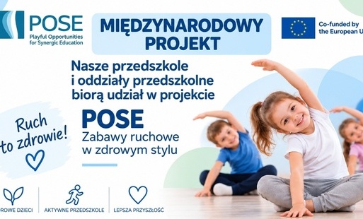 Zdjęcie do &bdquo;Zabawy ruchowe w zdrowym stylu&rdquo; &ndash; realizujemy międzynarodowy projekt POSE!