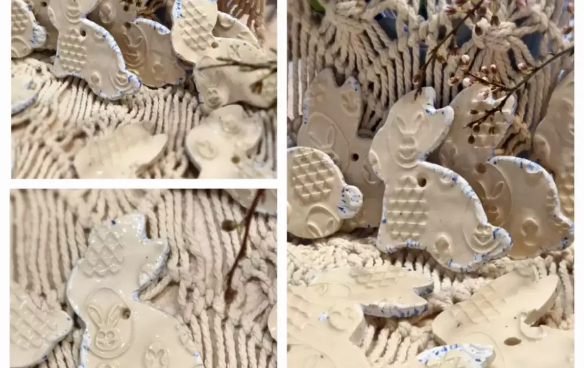 Zdjęcie do Wielkanocne Ceramiczne Zajączki