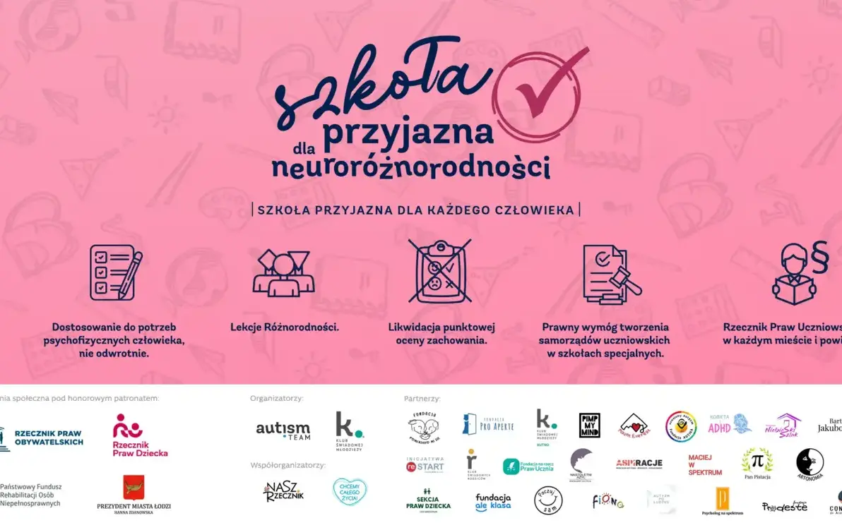 Zdjęcie do Kampania &bdquo;Szkoła przyjazna dla neuror&oacute;żnorodności, szkoła przyjazna dla każdego człowieka&rdquo;