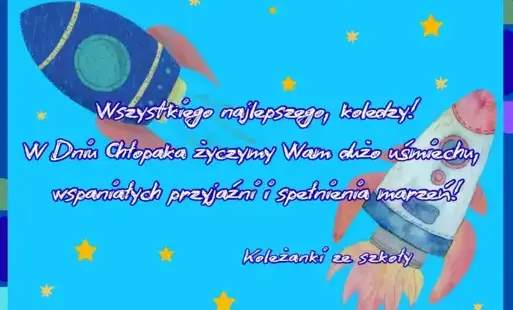 Zdjęcie do Życzenia Dzień Chłopaka