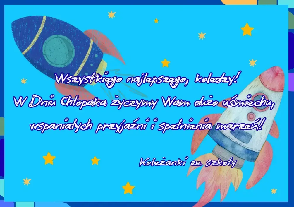 Zdjęcie do Życzenia Dzień Chłopaka