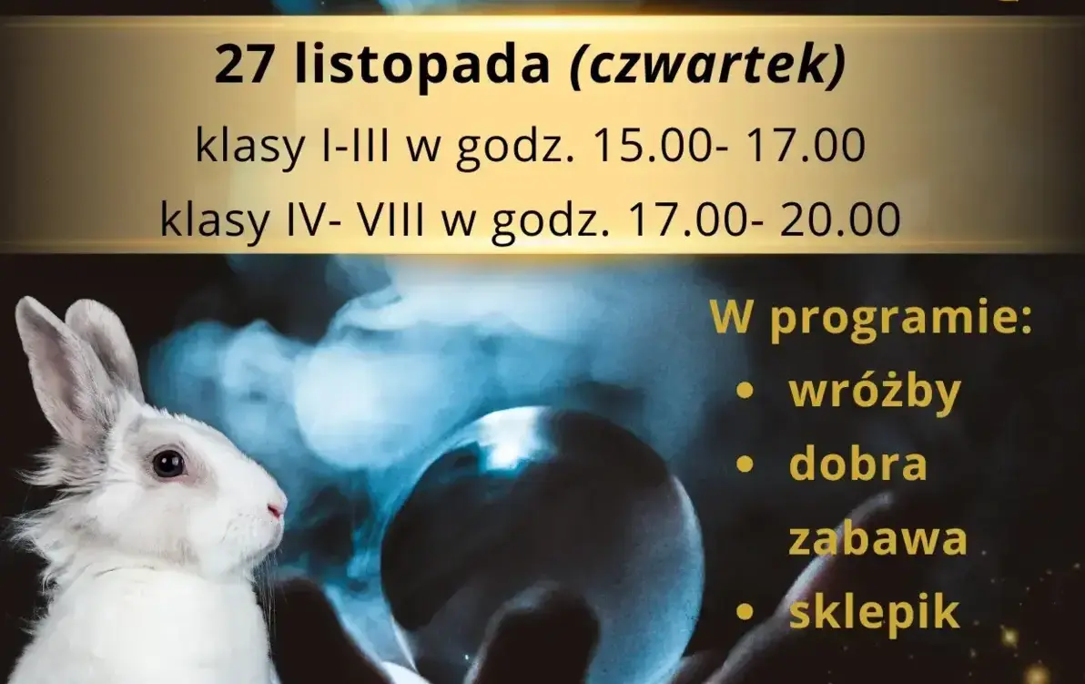 Zdjęcie do Zaproszenie na dyskotekę andrzejkową