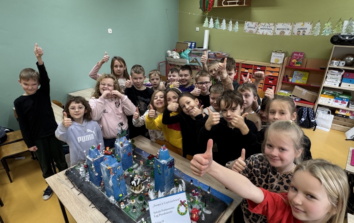 Małe rączki, wielkie dzieło – Czysciochowo klasy 2