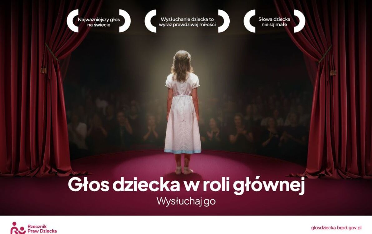 Zdjęcie do Og&oacute;lnopolska kampania społeczna RPD &bdquo;Głos dziecka w roli gł&oacute;wnej&rdquo; 