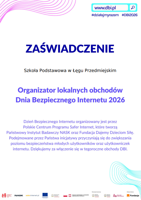 Zdjęcie do Dzień Bezpiecznego Internetu 2026 w naszej szkole