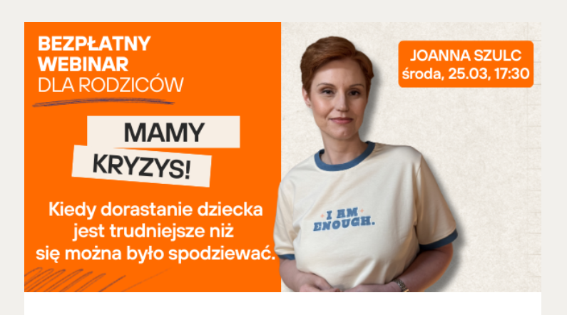 Zdjęcie do Wsparcie dla rodzic&oacute;w-bezpłatny webinar