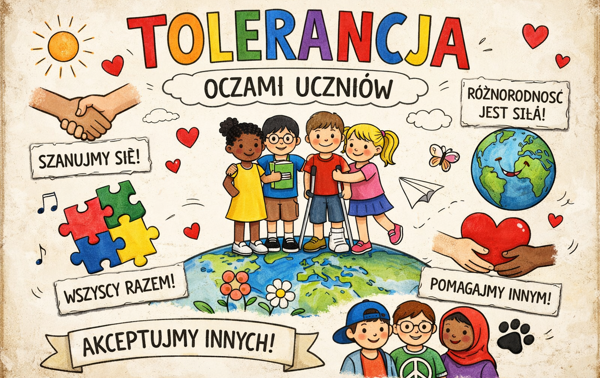 Zdjęcie do Tolerancja widziana oczami uczni&oacute;w szkoły podstawowej