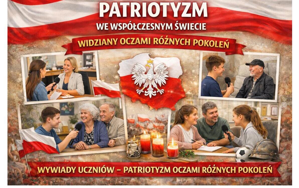 Zdjęcie do Patriotyzm we wsp&oacute;łczesnym świecie &ndash; szkolne wywiady