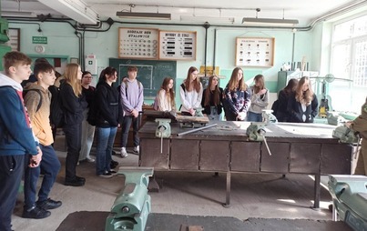 Zdjęcie do Z wizytą Zespole Szk&oacute;ł Zawodowych nr 2 w Ostrołęce