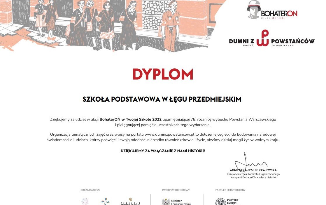 Zdjęcie do Pamięć łączy pokolenia!