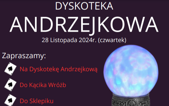 Zdjęcie do Andrzejki - dyskoteka