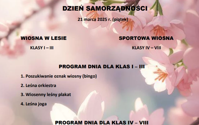 Zdjęcie do Dzień Samorządności