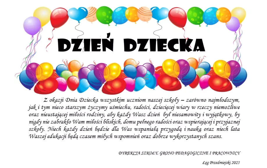 Zdjęcie do Dzień Dziecka