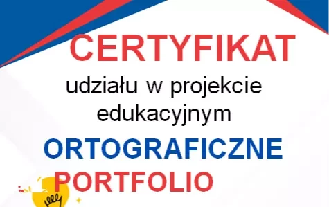 Zdjęcie do Innowacja pedagogiczna &bdquo;Ortograficzne Portfolio&rdquo;