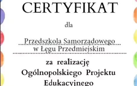 Zdjęcie do Sensoryczna Tęcza&rdquo; &ndash; kolorowy sukces naszego przedszkola!