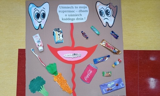 Zdjęcie do Nagrody dla klas 1b i 2 za piękne uśmiechy!